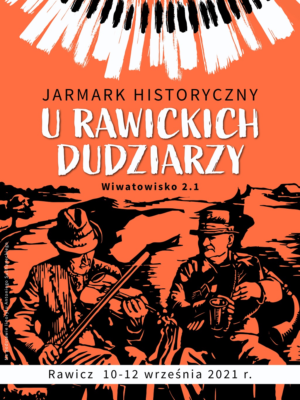  W drugi weekend września odbył się tegoroczny Jarmark Historyczny, kt&oacute;rego motywem przewodnim były wielkopolskie tradycje muzyczne i kulinarne. Wydarzenie zostało zorganizowane przez Muzeum Ziemi Rawickiej i Fundację Dudziarz.eu., we wsp&oacute;łpracy z Urzędem Miejskim, Lokalną Grupą Działania &bdquo;Gościnna Wielkopolska&rdquo; oraz jednostkami samorządowymi Gminy Rawicz. Wpisywało się w og&oacute;lnopolskie obchody Europejskich Dni Dziedzictwa. Gł&oacute;wnymi bohaterami tegorocznej edycji imprezy byli muzycy ludowi &ndash; wsp&oacute;łcześni członkowie kapel i zespoł&oacute;w regionalnych, instrumentaliści czerpiący inspiracje z folkloru, a także ich dawni &bdquo;mistrzowie&rdquo;. Bogate tradycje dudziarskie na ziemi rawickiej zostały zilustrowane na wystawie plenerowej dokumentującej historię oraz dorobek artystyczny Kapeli Rawickich Dudziarzy. Otwarcie ekspozycji było połączone z Rawickim Maratonem Dudziarskim. Laureat&oacute;w przeglądu konkursowego kapel mogliśmy usłyszeć także na &bdquo;rynku instrument&oacute;w&rdquo; - podczas odbywających się w trakcie jarmarku małych koncert&oacute;w i spotkań z publicznością. Repertuar muzyczny południowo-zachodniej Wielkopolski kształtowały kapele dudziarzy i skrzypk&oacute;w, a bez nich nie byłoby regionalnych tańc&oacute;w, tradycji potańc&oacute;wek i biesiadowania. Na jarmarkowej scenie wystąpiły &bdquo;Przodki&rdquo; z Poznania, &bdquo;G&oacute;reczanki&rdquo; i &bdquo;Wisieloki&rdquo;, a także kapela ludowa ze Słowacji. Nie zabrakło akcent&oacute;w tanecznych &ndash; odbył się Turniej Tańc&oacute;w Regionalnych, warsztaty taneczne dla dzieci oraz potańc&oacute;wki z udziałem publiczności.  Na dużej scenie wystąpiły gwiazdy wydarzenia: polsko-ukraiński zesp&oacute;ł DAGADANA, Kapela ze Wsi Warszawa &ndash; tegoroczny laureat nagrody Fryderyki w kategorii Muzyka Świata oraz Ania Rusowicz. Natomiast zwieńczeniem imprezy był gościnny występ Zespołu Folklorystycznego &bdquo;Wielkopolanie&rdquo;. W ramach Jarmarku Historycznego w Rawiczu odbył się kolejny kiermasz produkt&oacute;w regionalnych z udziałem lokalnych producent&oacute;w żywności, rękodzielnik&oacute;w i tw&oacute;rc&oacute;w pamiątek folkowych, a także giełda staroci. 